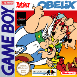 Asterix & Obelix box art for GameBoy